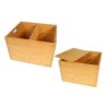 Lagerbox/Schubladeneinsatz Holz gebraucht 33 x 28 x 22