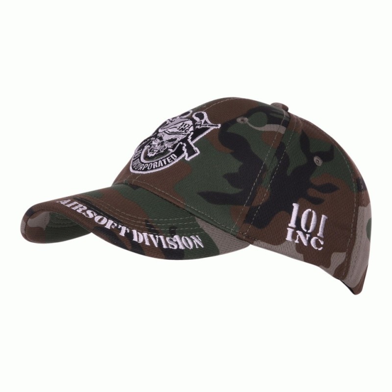 Baseball Cap 101 INC Airsoft Division woodland