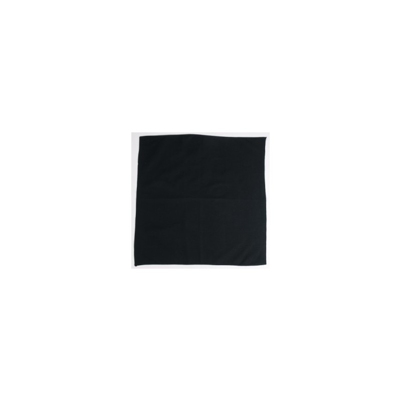 Halstuch Bandana schwarz 53,5 x 53,5