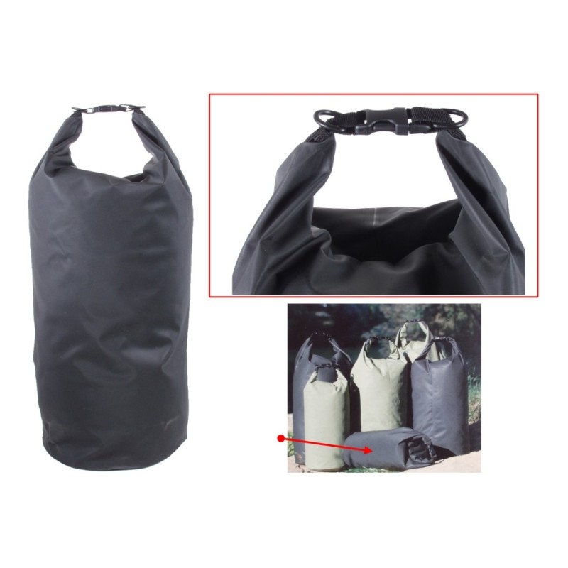 10L Transportsack wasserdicht schwarz