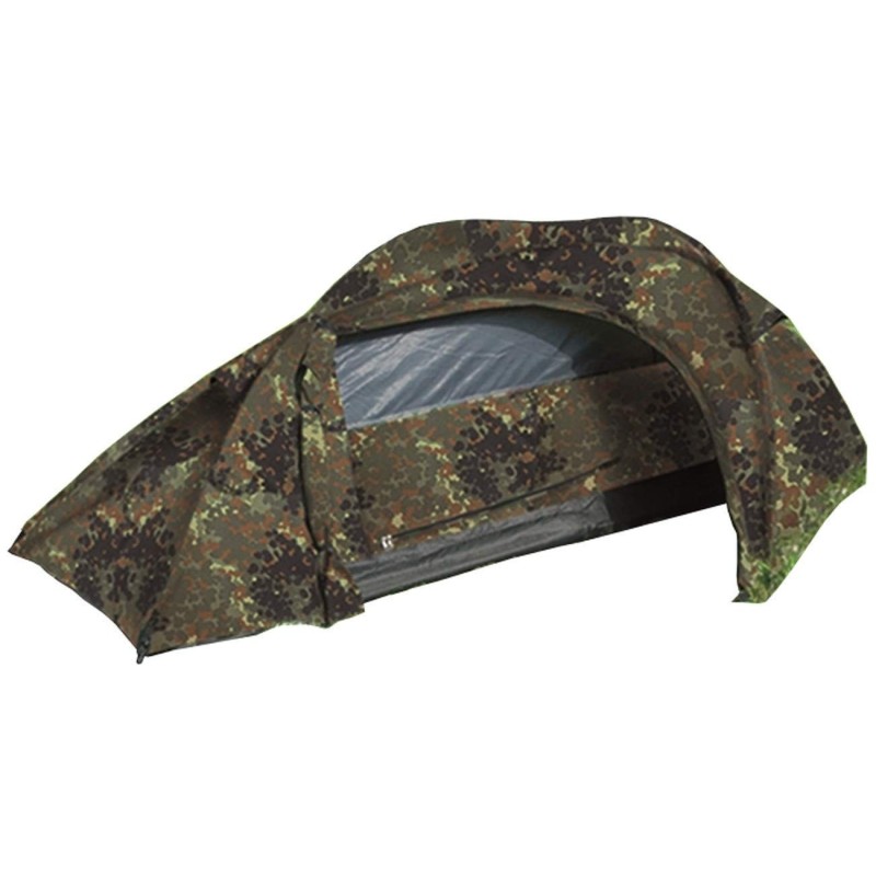 1-Personen Zelt Recom flecktarn 240 x 135 x 85