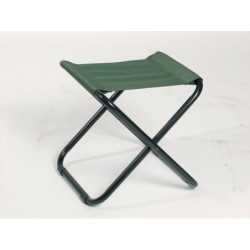 Camping Klappstuhl Hocker oliv