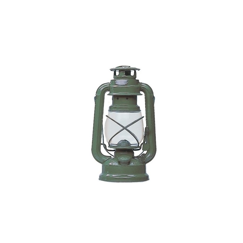 Petroleumlampe Sturmlaterne 28cm oliv