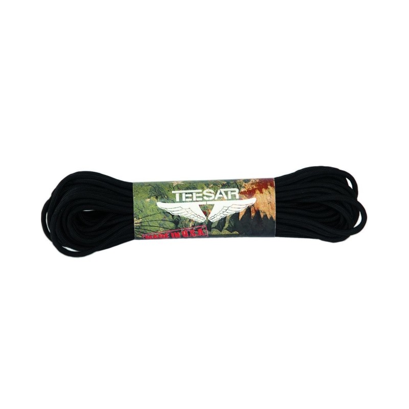 US Fallschirmleine Nylon schwarz 15m  0,80 €/m