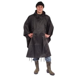 Poncho Ripstop schwarz 2,1...