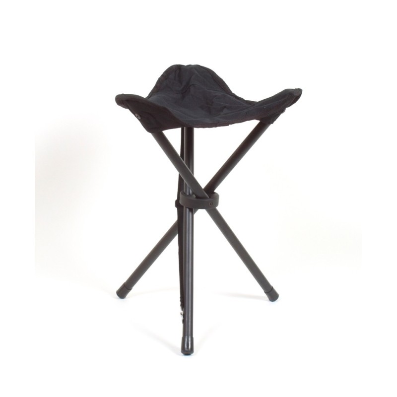 Travelchair Dreibeinhocker Stahl schwarz