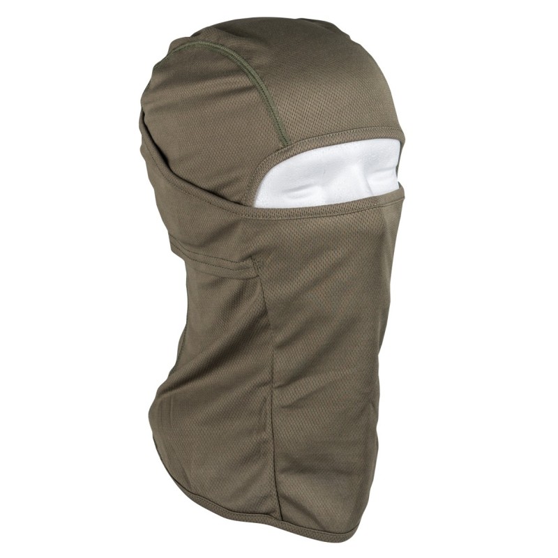 Kopfhaube Tactical Balaclava offen oliv