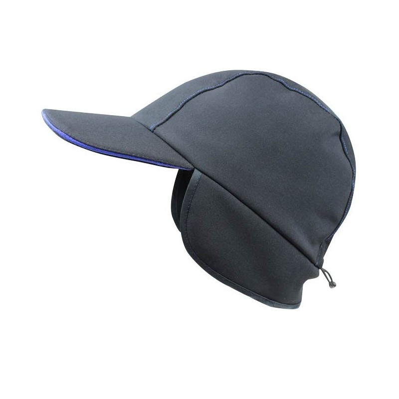 Softshell Cap schwarz/marine