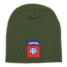 Strickmütze Beanie 82nd Airborne oliv