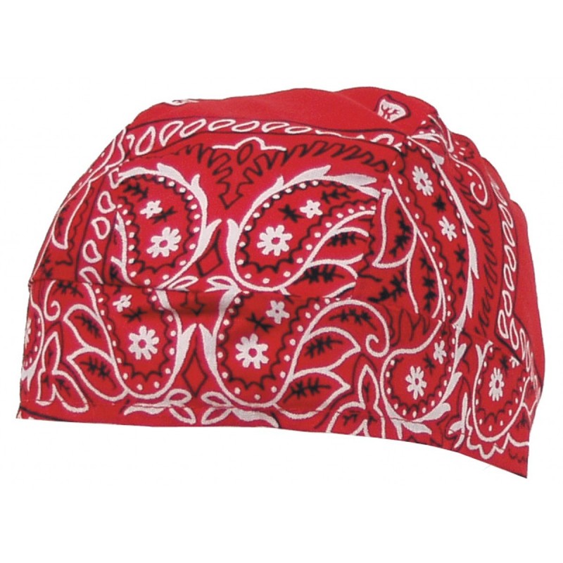 MFH Headwrap Paisley Baumwolle rot