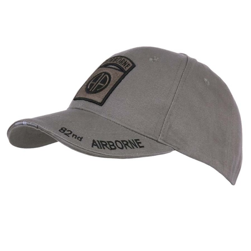 Baseball Cap 82nd Airborne grau