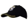 Baseball Cap 01st Airborne Army schwarz