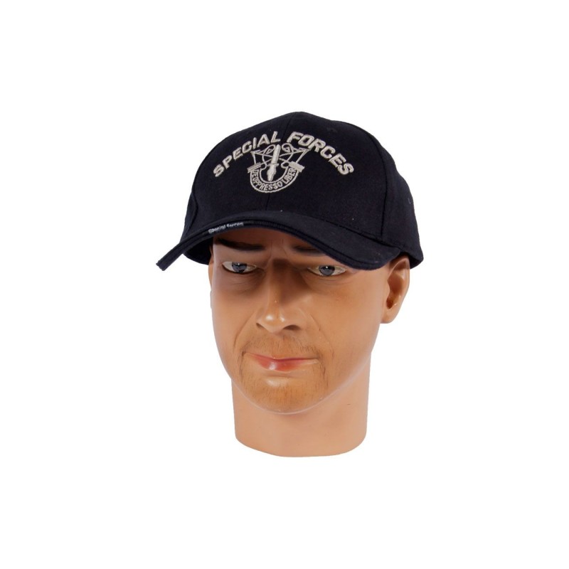 Baseball Cap Special Forces schwarz