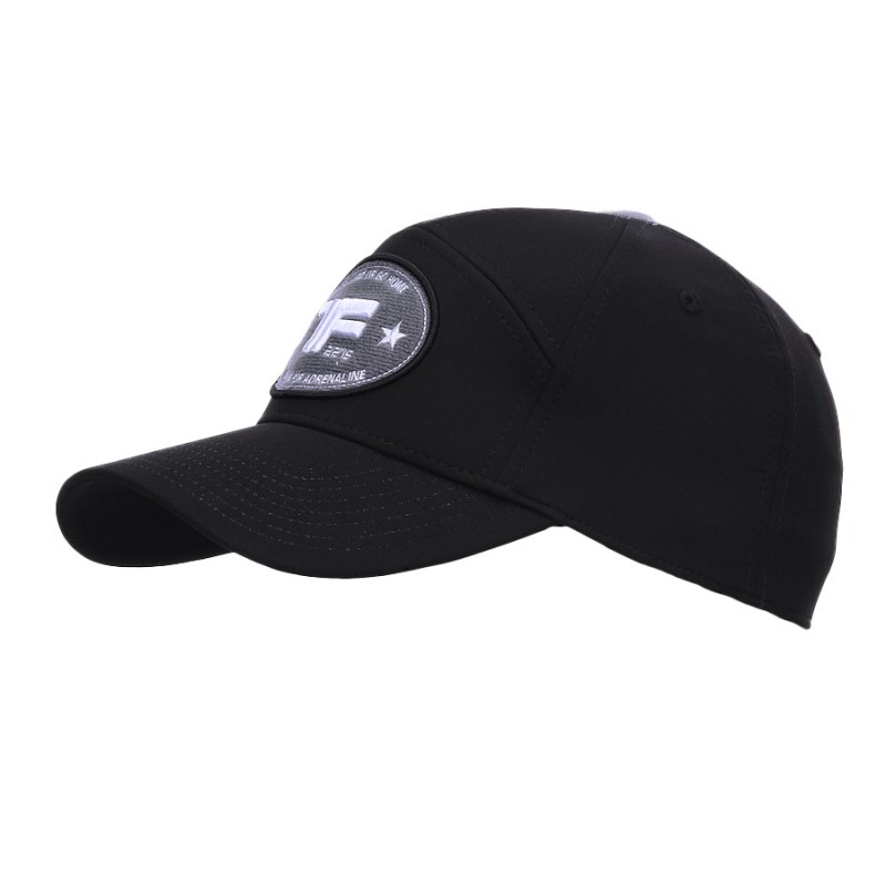 Baseball Cap Nylon Flex schwarz