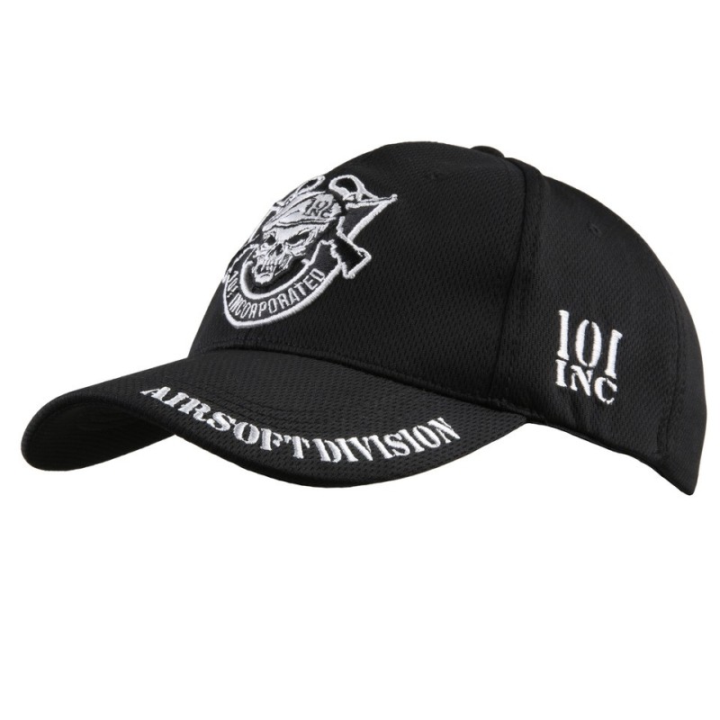 Baseball Cap 101 INC Airsoft Division schwarz