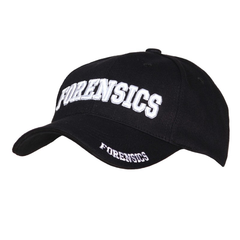 Baseball Cap Forensics schwarz