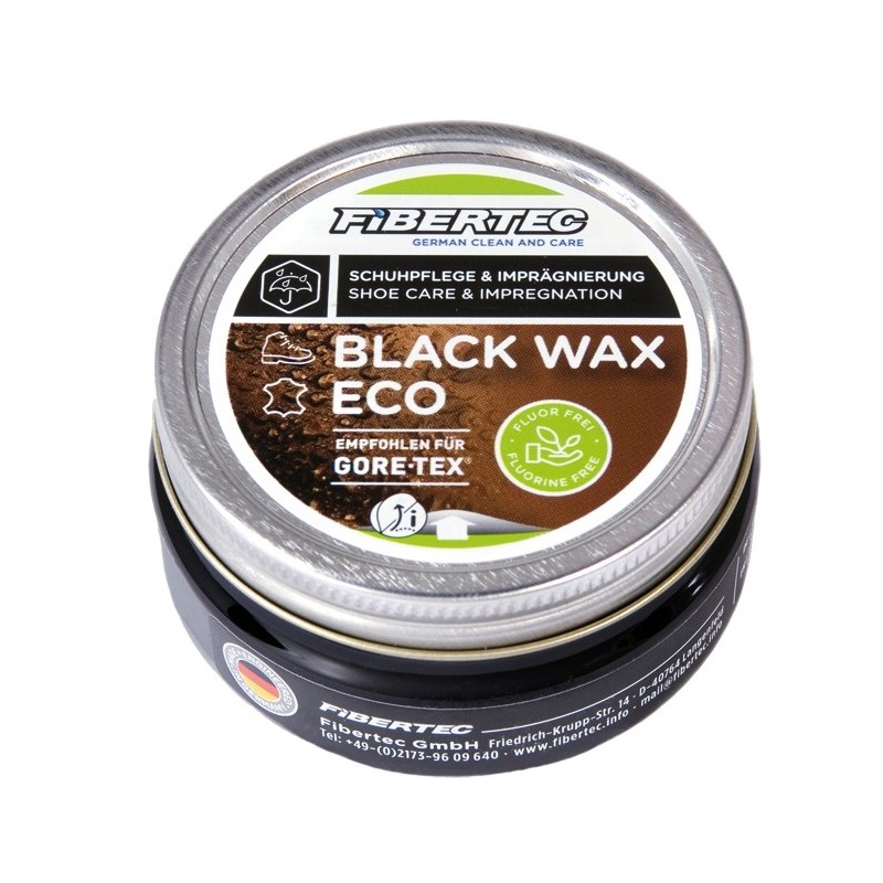 Fibertec Lederpflegemittel Shoe Wax Eco schwarz 100 ml  79,50 €/L