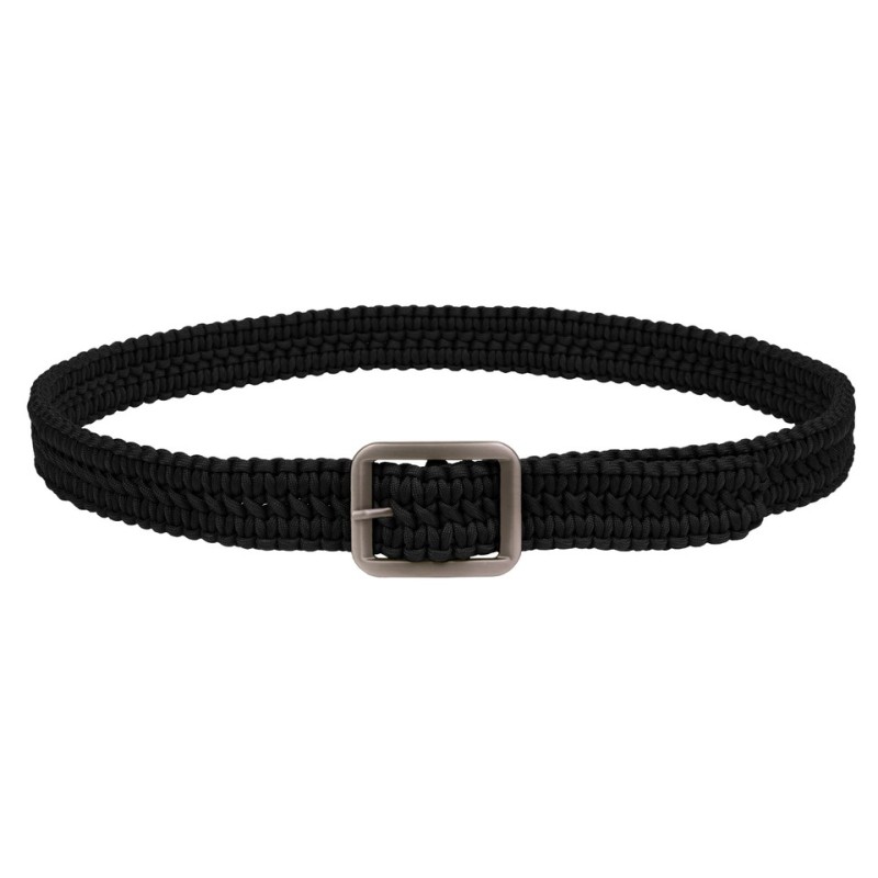 Paracord Gürtel Nylon schwarz 4,0cm