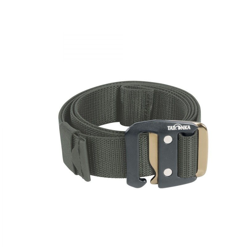 Tatonka Gürtel Stretch Belt 3,8 cm stone-grey-olive