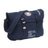 Canvas Umhängetasche Shoulder Bag Royal Air Force blau