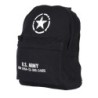 Rucksack Kids U.S. Army schwarz