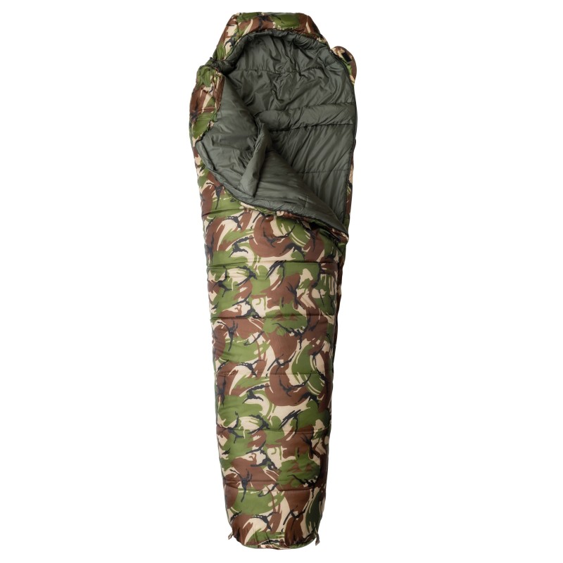 Schlafsack Snugpak Sleeper Zero RV links DPM camo 220 cm