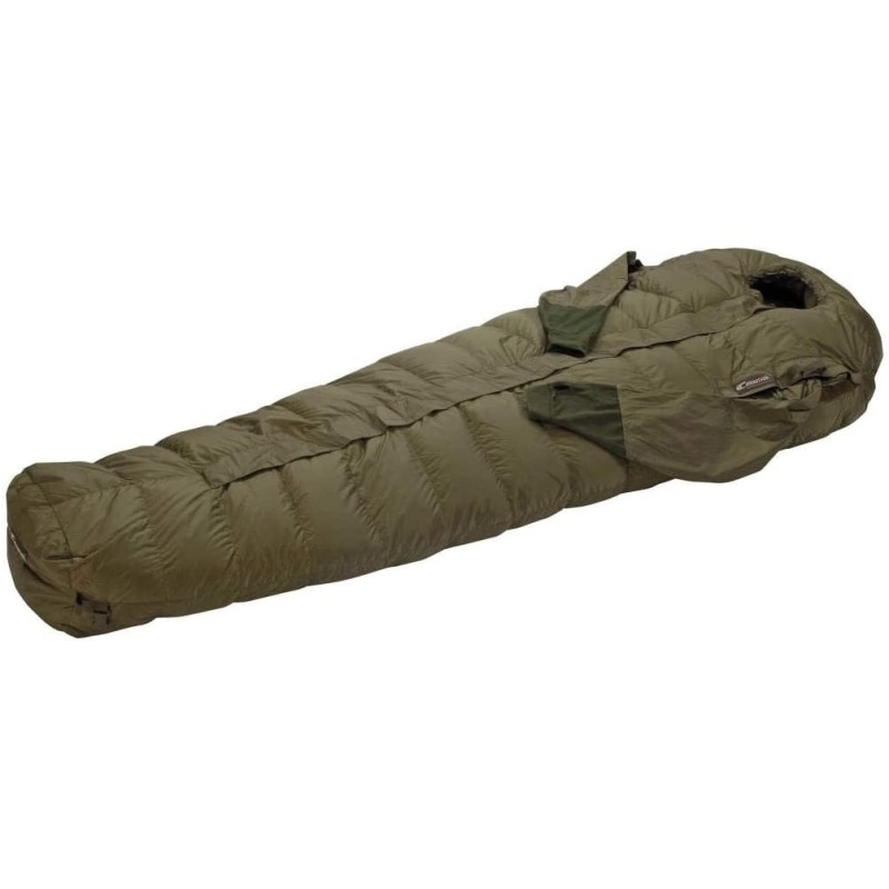 Daunen Schlafsack Carinthia Survival Down RV Mitte oliv 225 cm