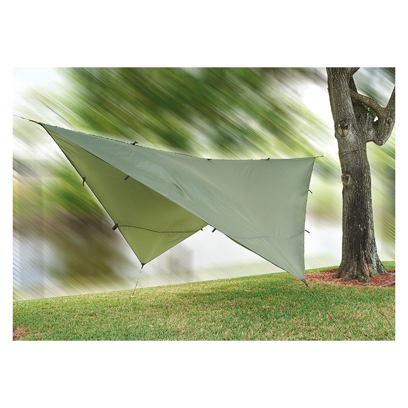 Snugpak All Weather Shelter G2 Tarp oliv 3 x 3m (9m²  9,99€/m²)