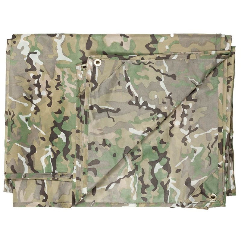 MFH Mehrzweckplane Tarp mit Beutel operation-camo 3 x 4m (12m² 2,74€/m²)