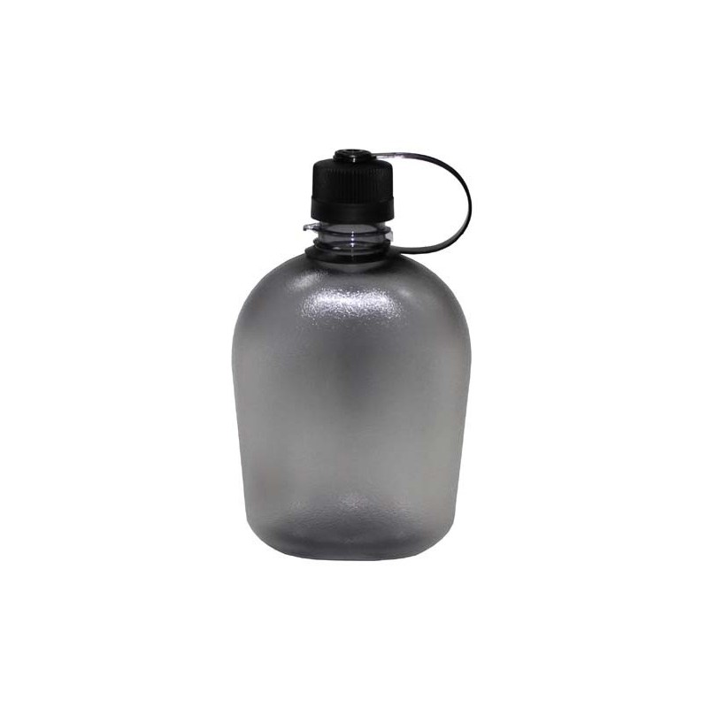 MFH US Feldflasche GENII schwarz transparent 1 L