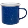 360 ml Origin Outdoors Emaille Tasse blau