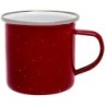 360 ml Origin Outdoors Emaille Tasse rot