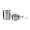 Tatonka Edelstahl Becher + Deckel Handle Mug Set 600 ml