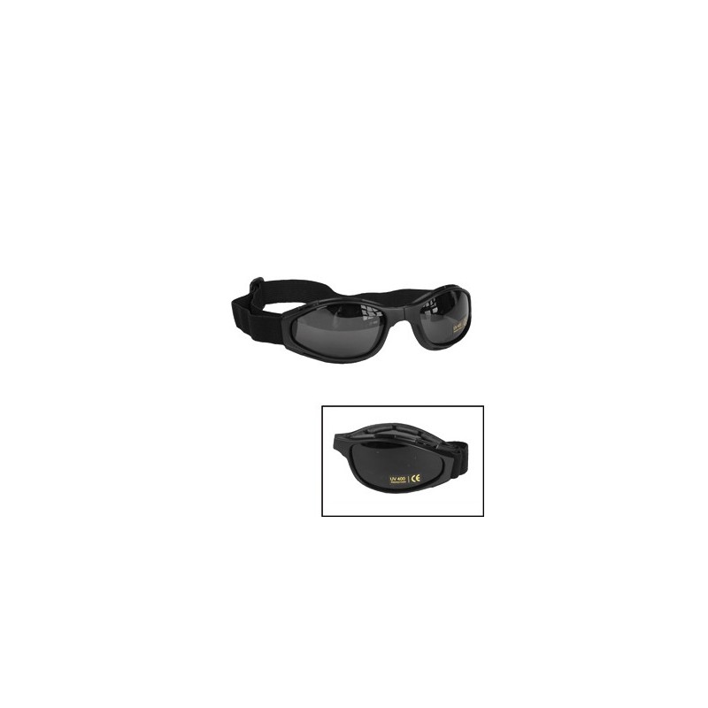 Sportschutzbrille UV400 faltbar schwarz