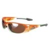 Biker Sonnenbrille orange