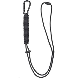 Paracord Lanyard schwarz