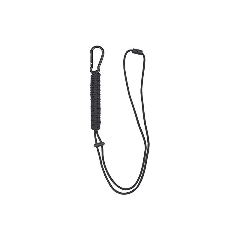 Paracord Lanyard schwarz