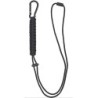 Paracord Lanyard schwarz