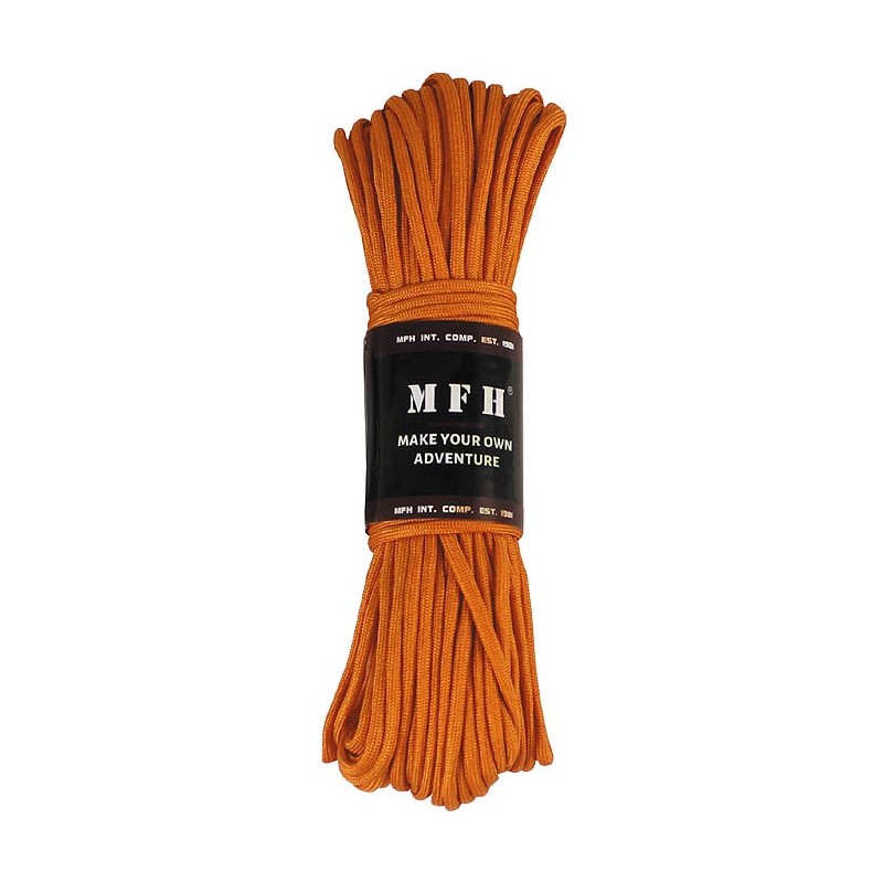 Fallschirmleine Nylon orange 30,48 m  0,43 €/m