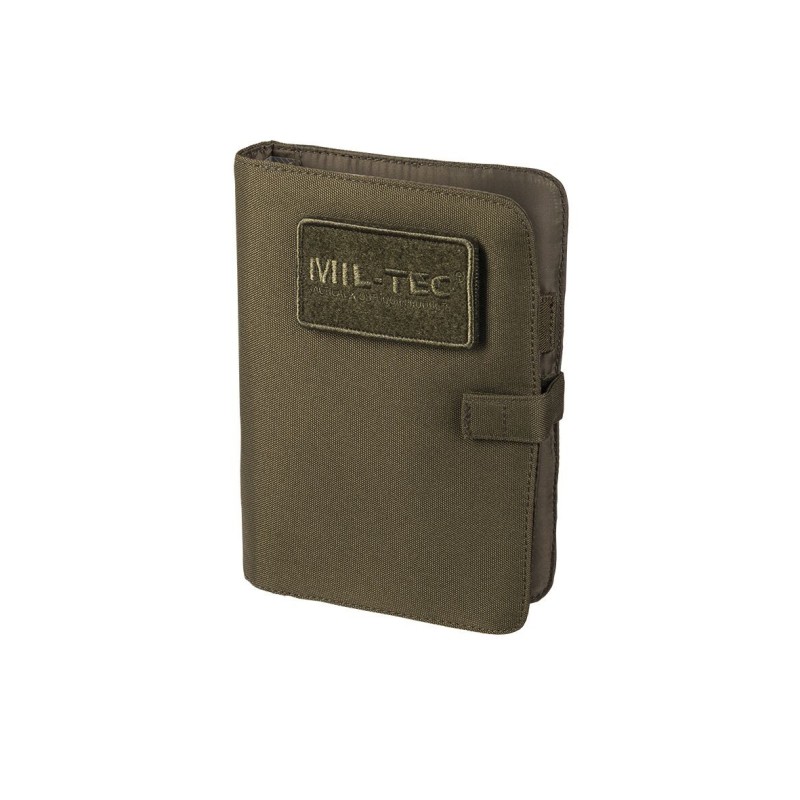 Notizbuch Notebook Tactical oliv 14,5 x 4,5 x 20,5