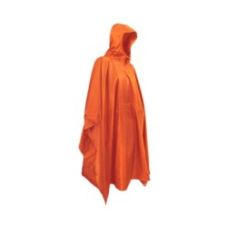 Safety Poncho orange mit...