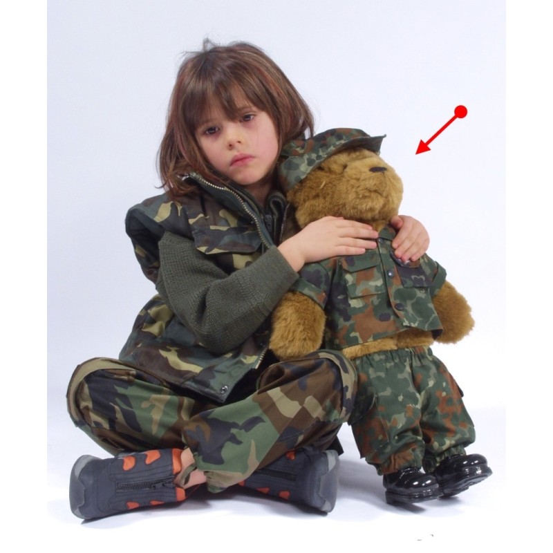 Teddy Bär BW flecktarn