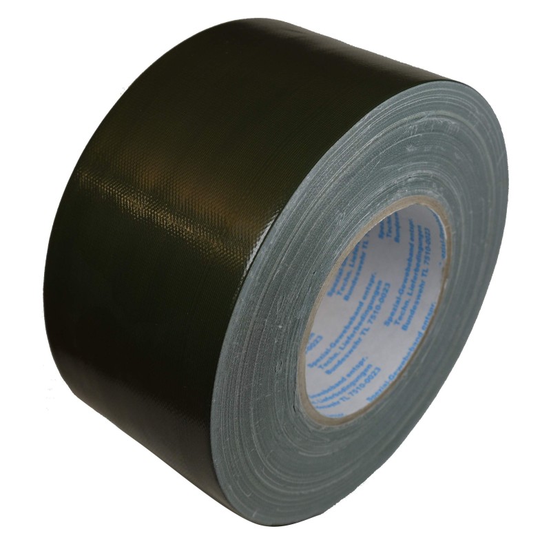 Klebeband Bundeswehr Panzertape 75mm 50m oliv 0,46€/m