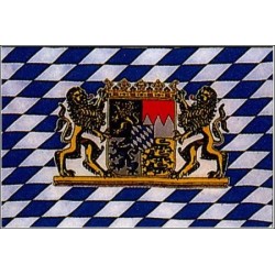 Fahne Bayern Wappen/Löwe...