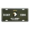 Blechschild Nummernschild D-Day 1944 101st Airborne