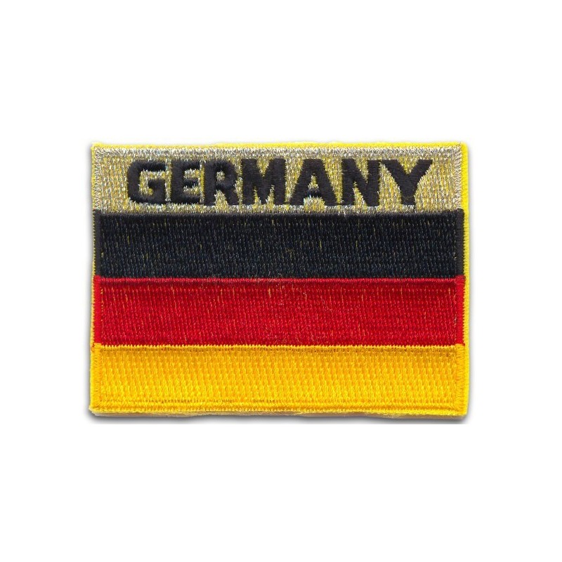 Flagge Textil Germany mit Lurex