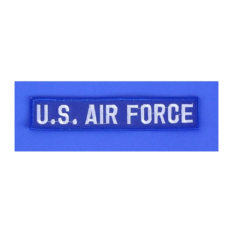 Abzeichen Textil US Air Force blau