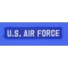 Abzeichen Textil US Air Force blau