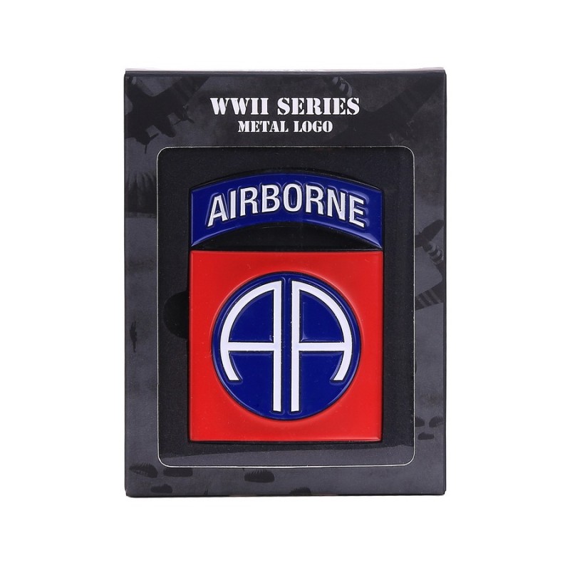 Metallabzeichen Logo 82nd Airborne Division