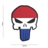 Klett Patch 3D PVC No.12055 Punisher Niederlande 5,8 x 8